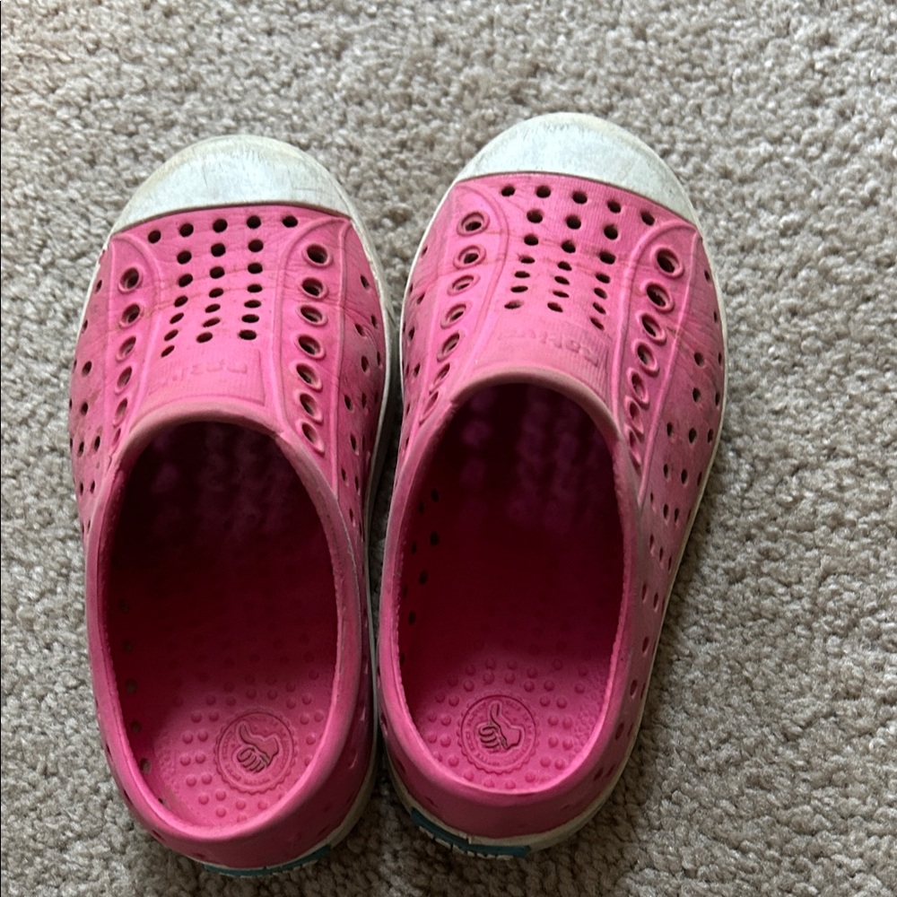 Native Kids Pink Water Shoes